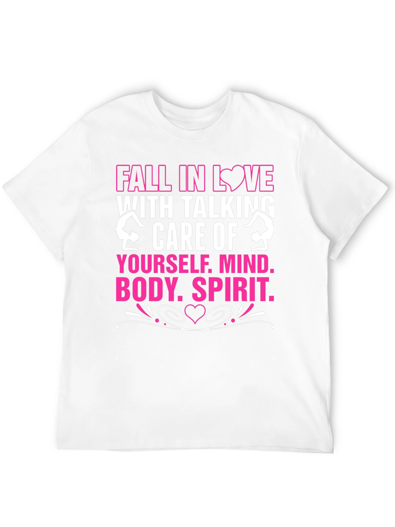 Fall in Love Self-Care T-Shirt Black