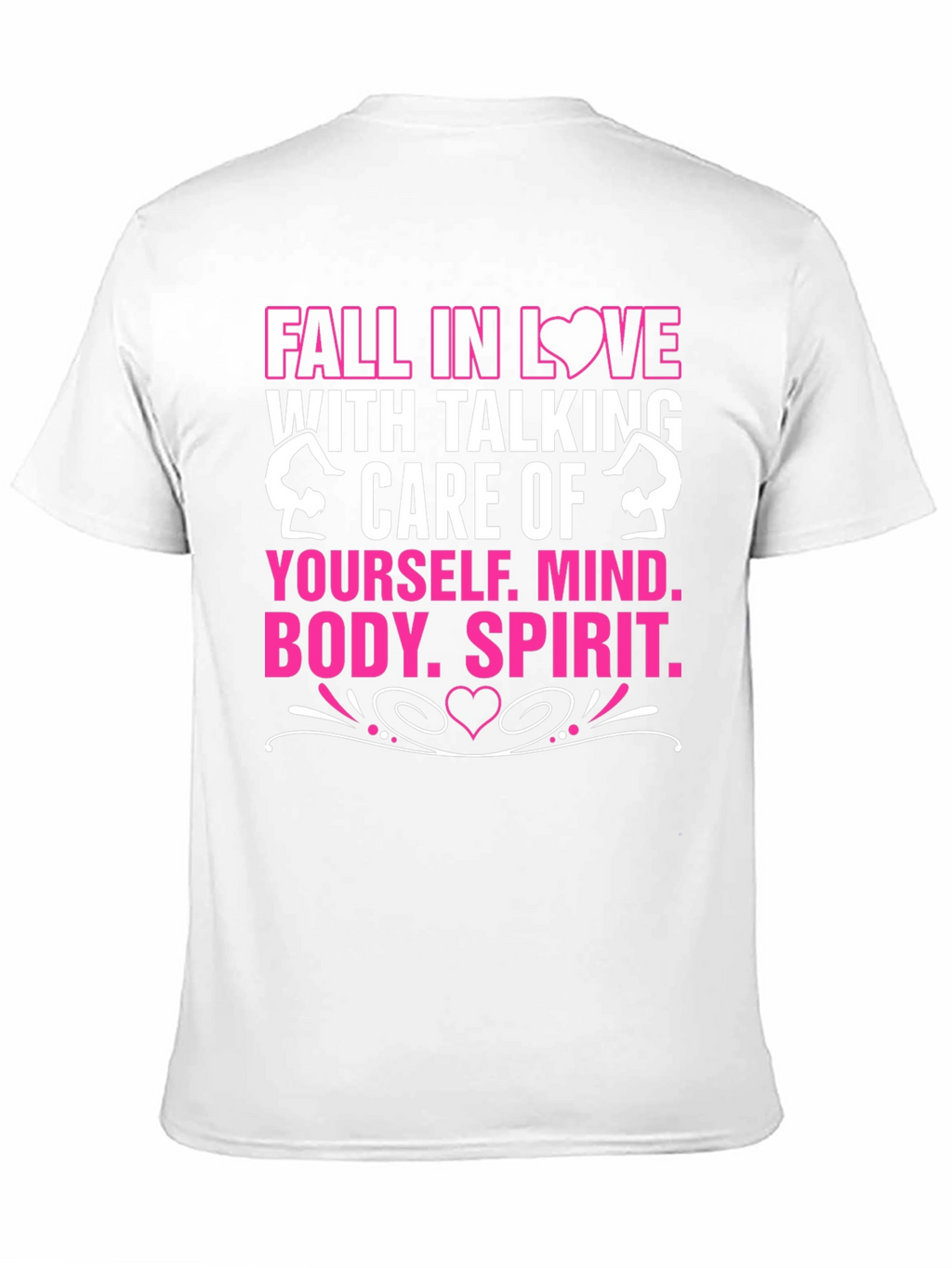 Fall in Love Self-Care T-Shirt Black