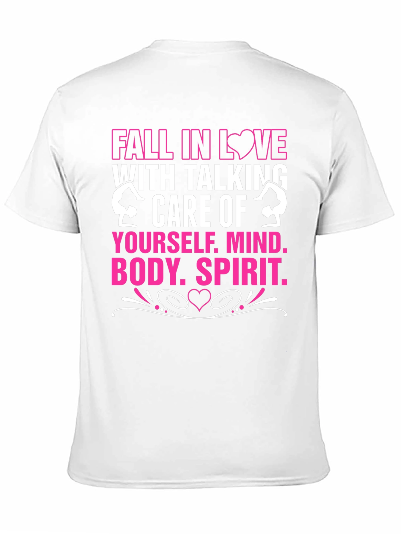 Fall in Love Self-Care T-Shirt Black