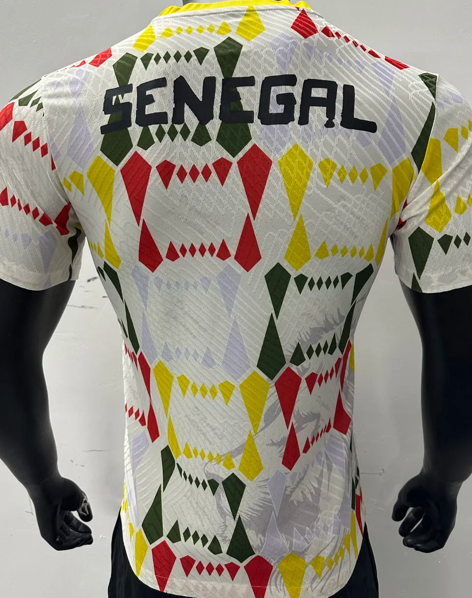 2024 Senegal Special Edition White Player Version Jersey Back