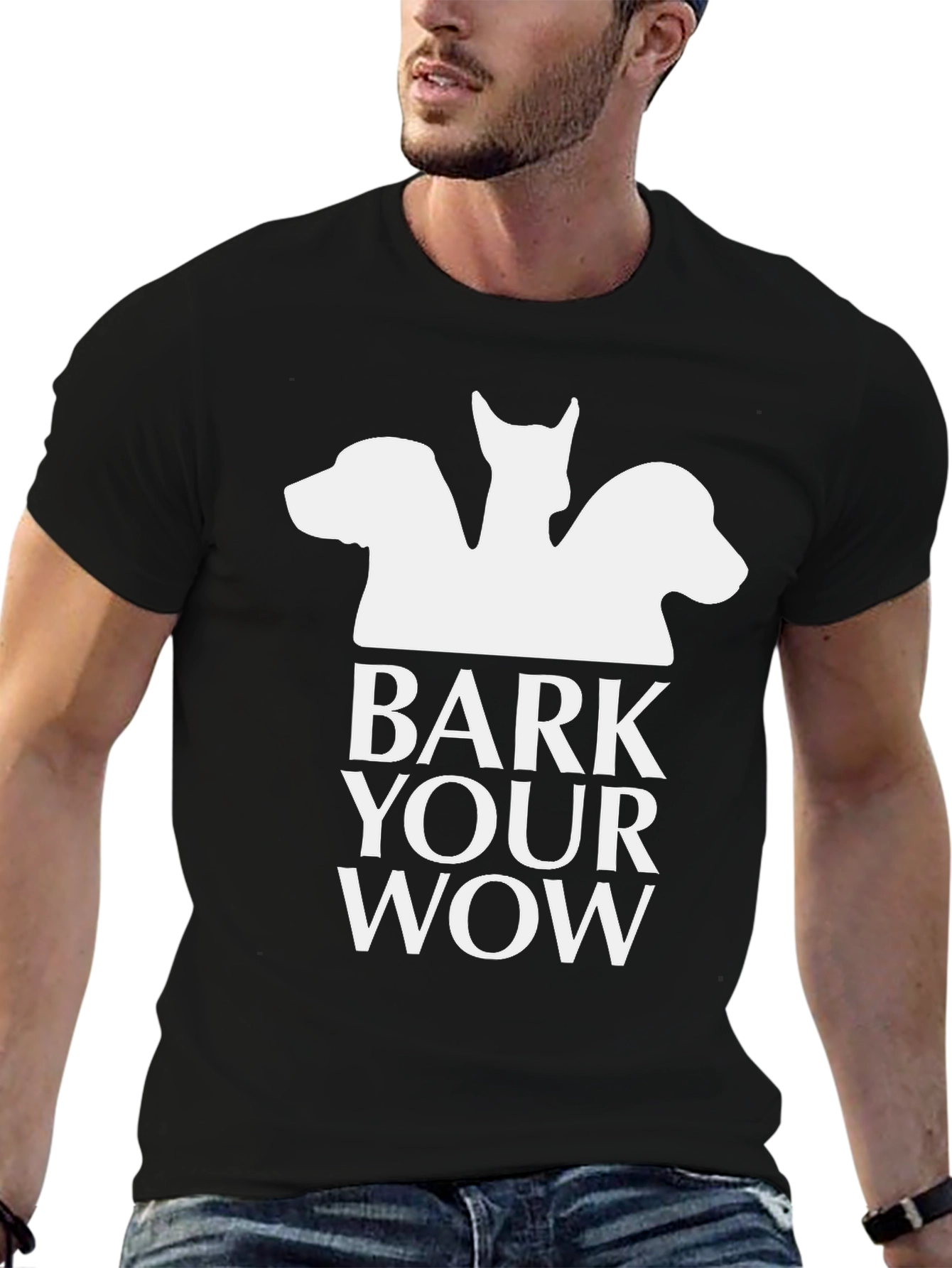 Bark Your Wow Graphic Tee - Unique Dog & Cat Design