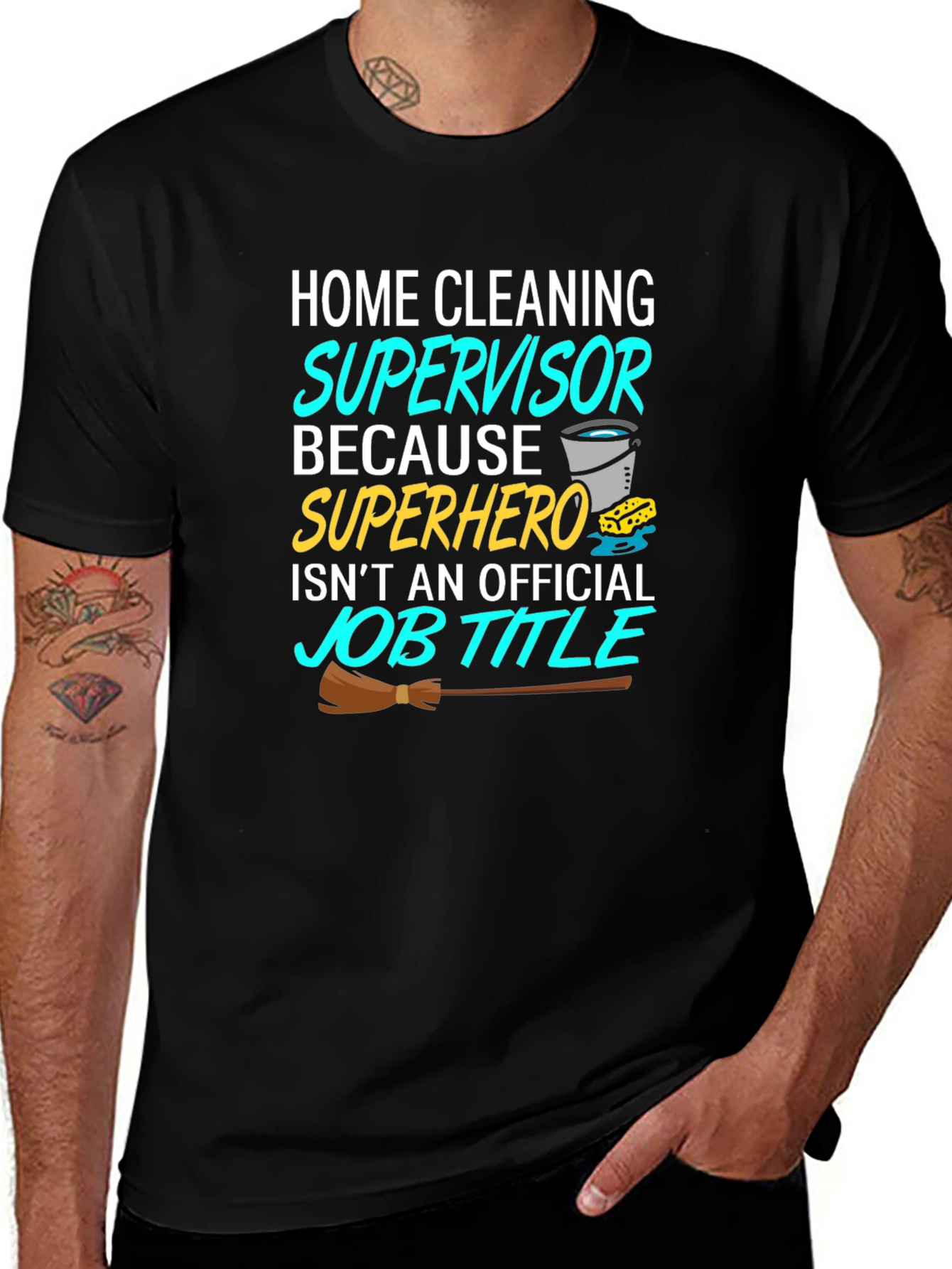 Home Cleaning Supervisor T-Shirt