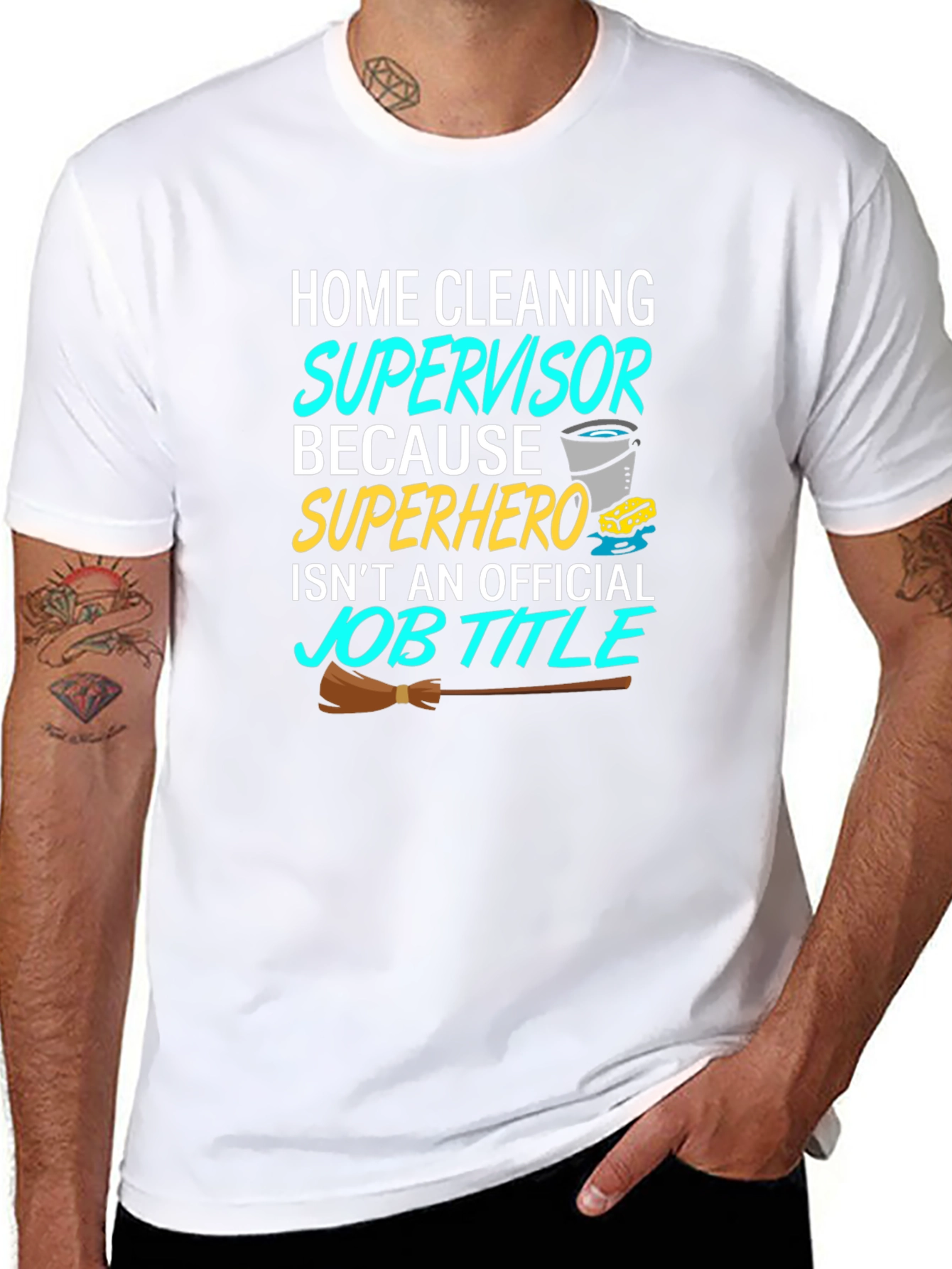 Home Cleaning Supervisor T-Shirt