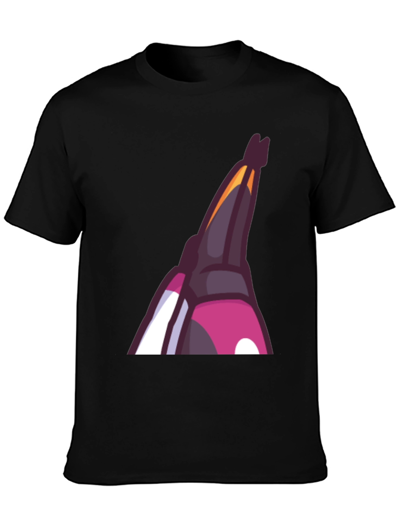 Crewmate Character Graphic Black Tee