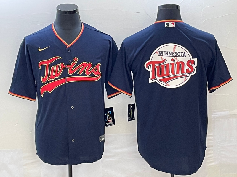 Men's Minnesota Twins Navy Replica Player Jerseys