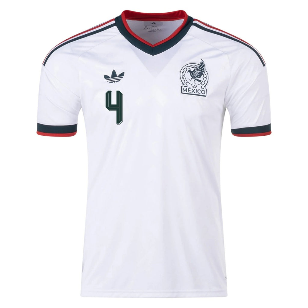 E.ÁLVAREZ #4 Mexico Away Jersey World Cup 2026 Back