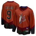 Men's Arizona Coyotes Clayton Keller #9 Burnt Orange Special Edition 2.0 Breakaway Player Jerseys