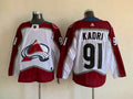 Men's Colorado Avalanche Nazem Kadri #91 White Home Breakaway Player Jerseys
