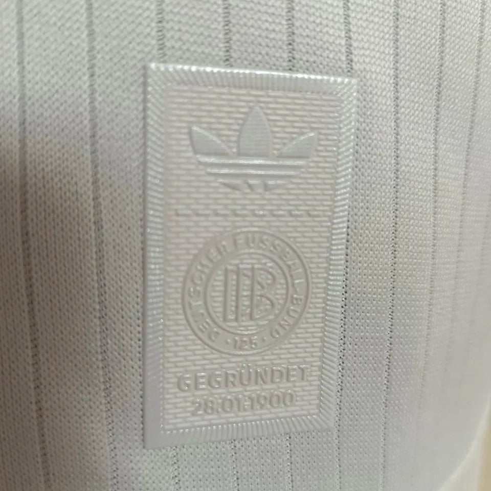 2025 Germany 125Th Anniversary White Player Version Soccer Jersey Detail 4