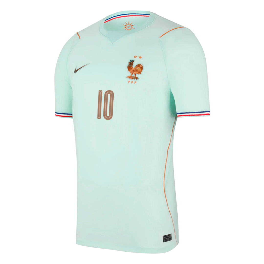 MBAPPE #10 France Away Soccer Jersey World Cup 2026 Blue Image 3