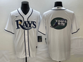 Men's Tampa Bay Rays White Home Replica Team Jerseys