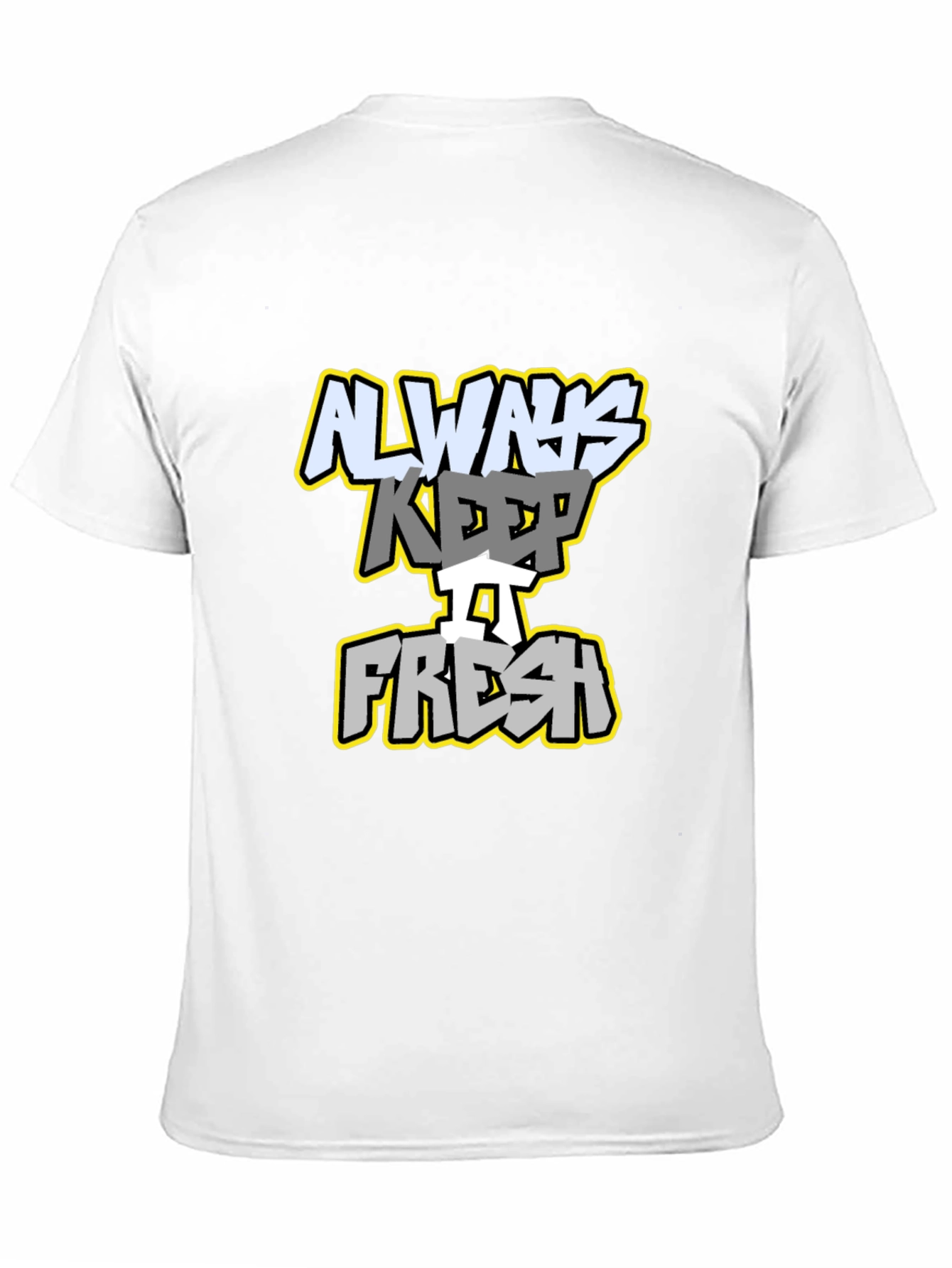 Always Keep It Fresh Graphic Tee - Black