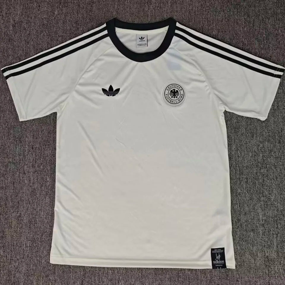 2026/27 Germany Black POLO Jersey Detail 2