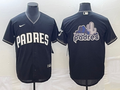 Men's San Diego Padres Black Official Replica Team Jerseys