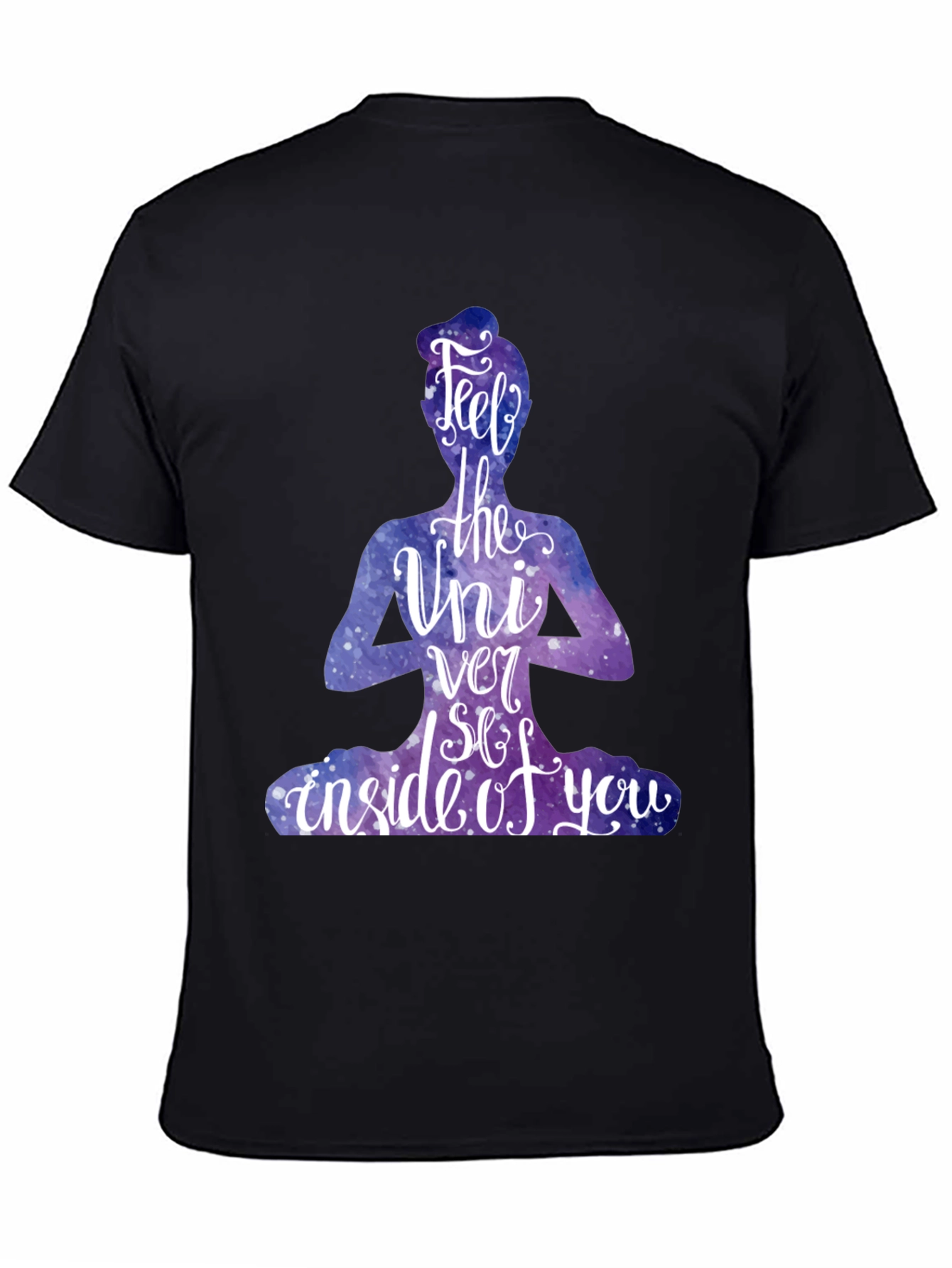 Feel the Universe T-Shirt - Yoga Meditation Graphic Tee