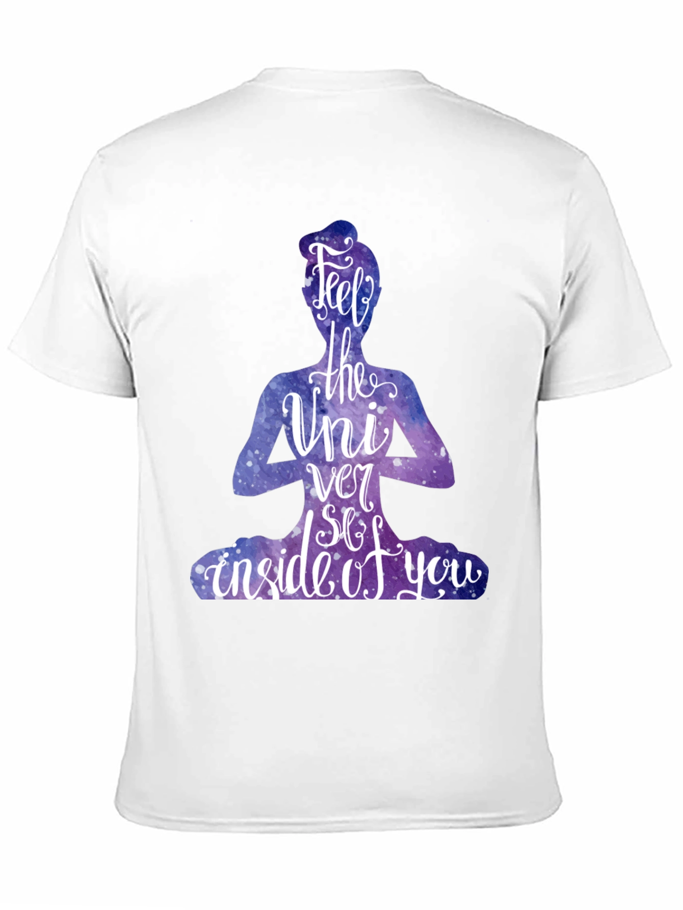 Feel the Universe T-Shirt - Yoga Meditation Graphic Tee