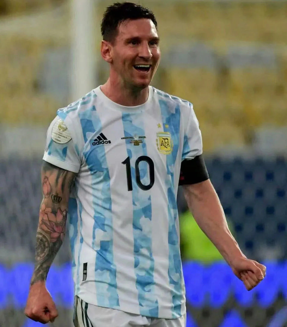 2021 Argentina 1:1 Quality Home Fans Soccer Jersey Detail 3