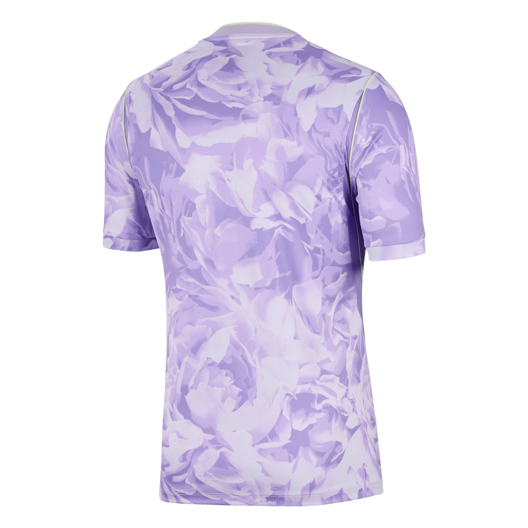 South Korea Away Soccer Jersey World Cup 2026 Purple Back