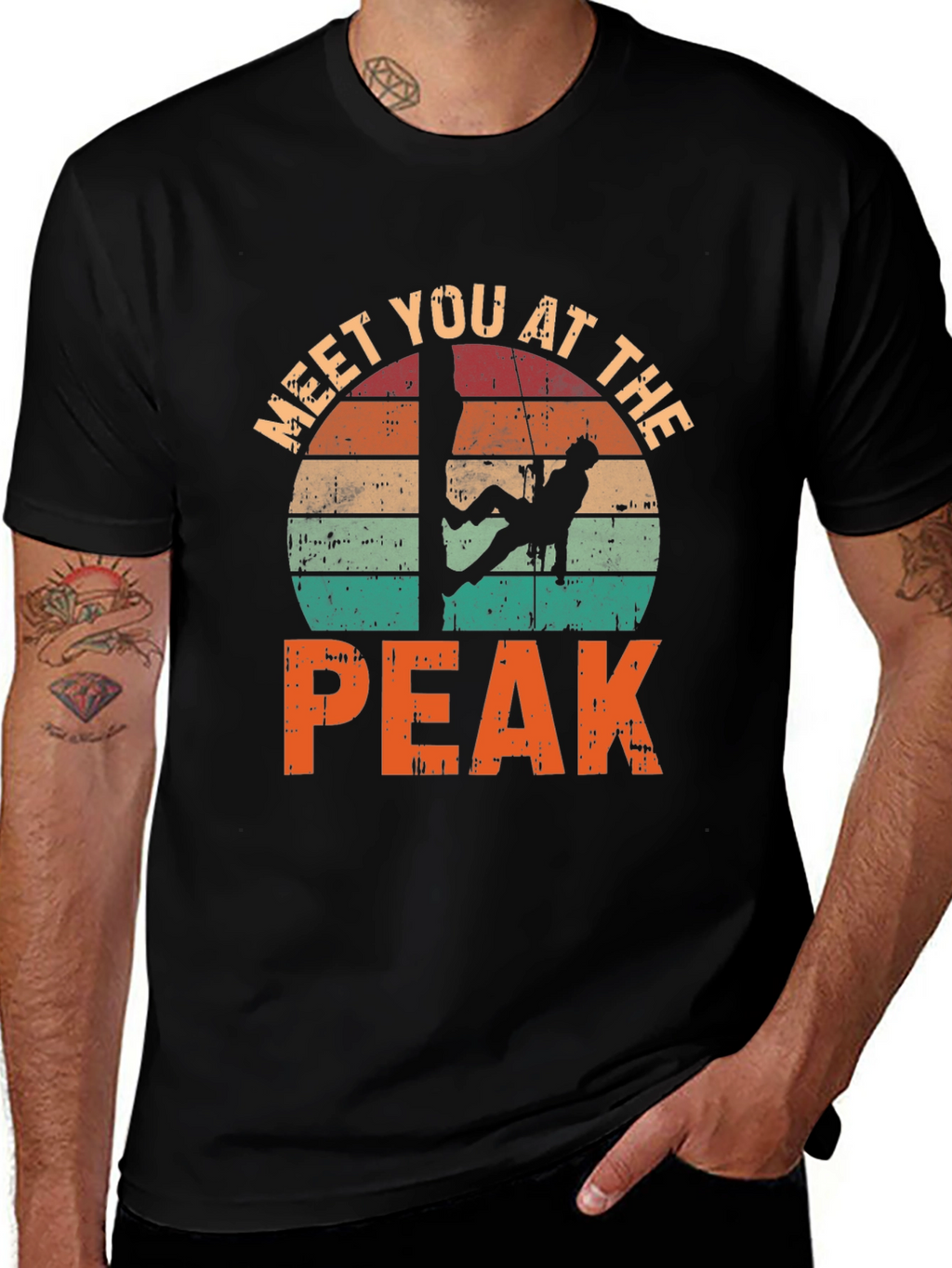 Meet You at the Peak Graphic Tee