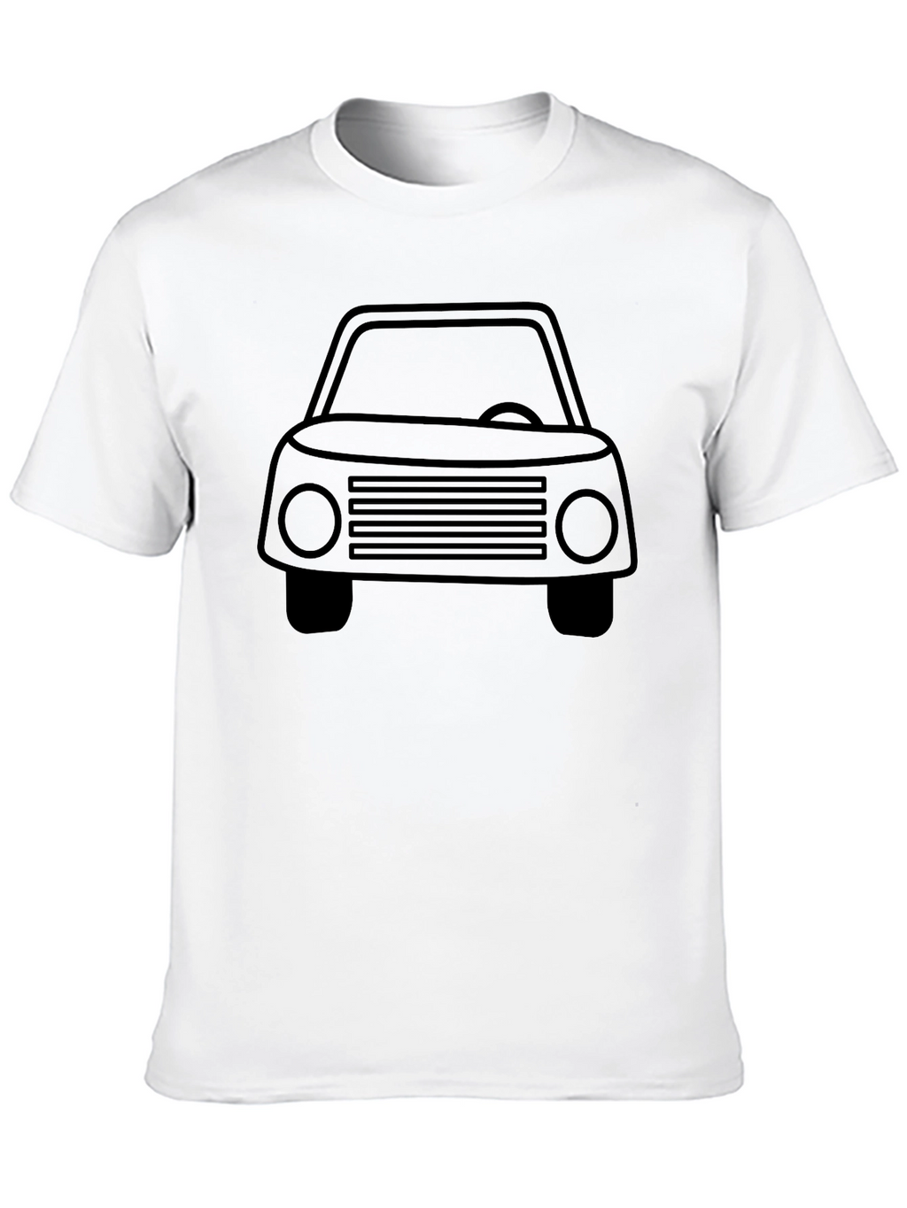 Car Graphic Black T-Shirt