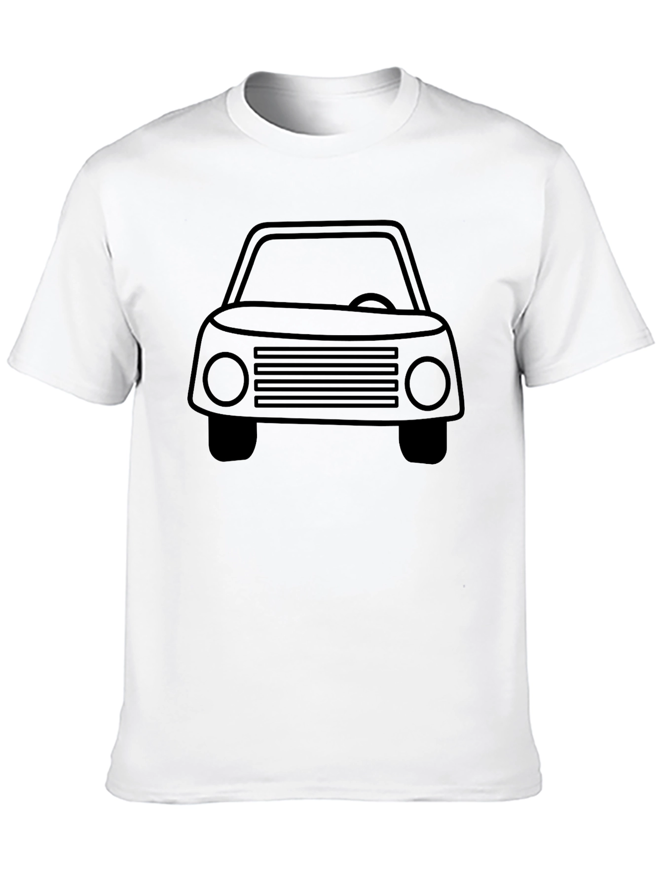 Car Graphic Black T-Shirt