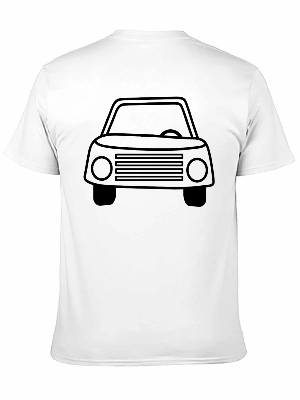 Car Graphic Black T-Shirt