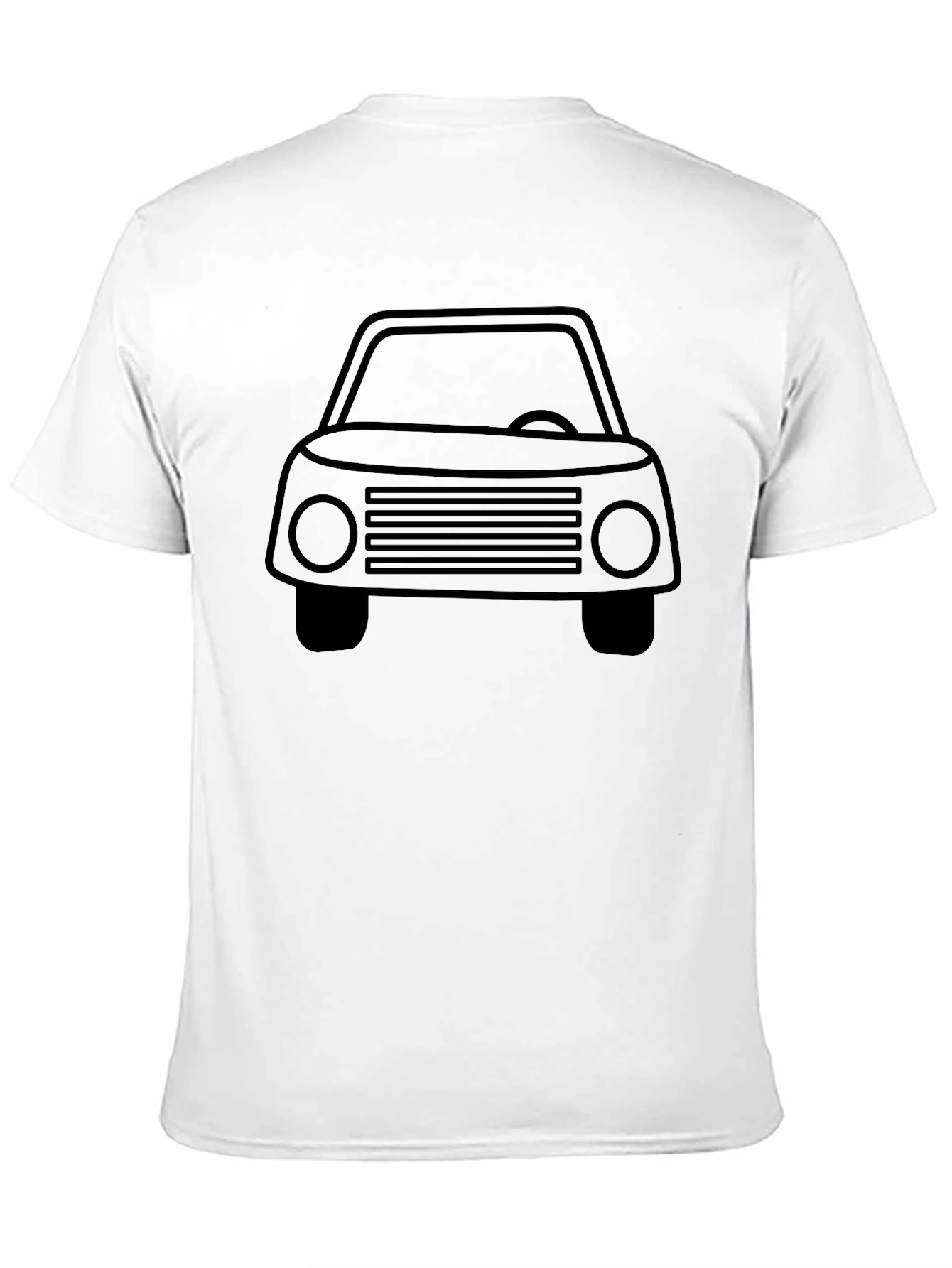 Car Graphic Black T-Shirt