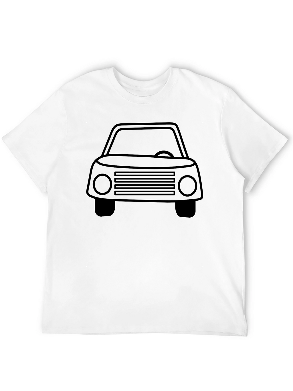 Car Graphic Black T-Shirt