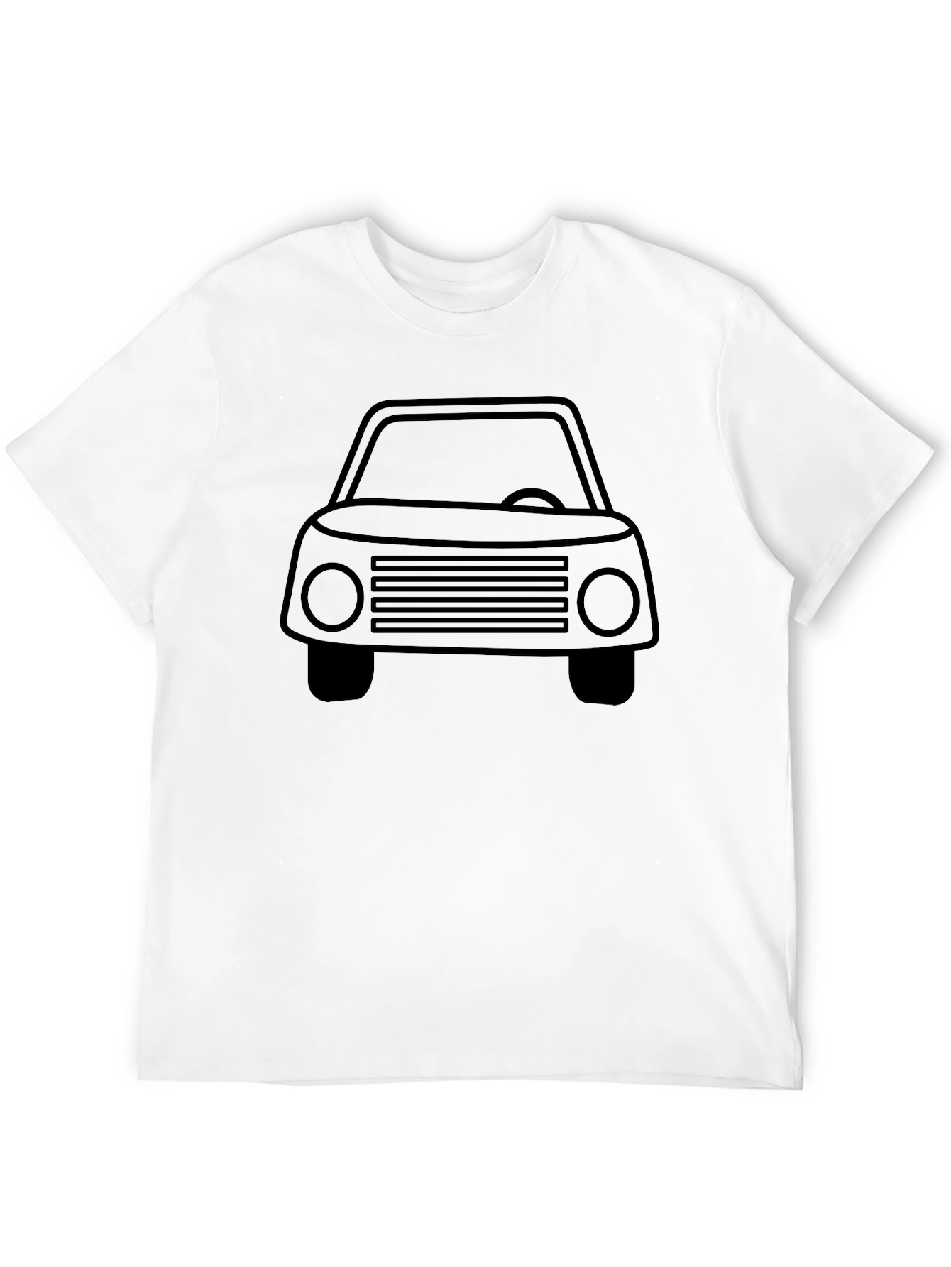 Car Graphic Black T-Shirt