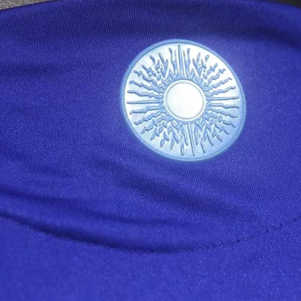 2024/25 Argentina Away Blue Player Version Jersey (Have FlFA World Champion 2022 有胸前章) Detail 1