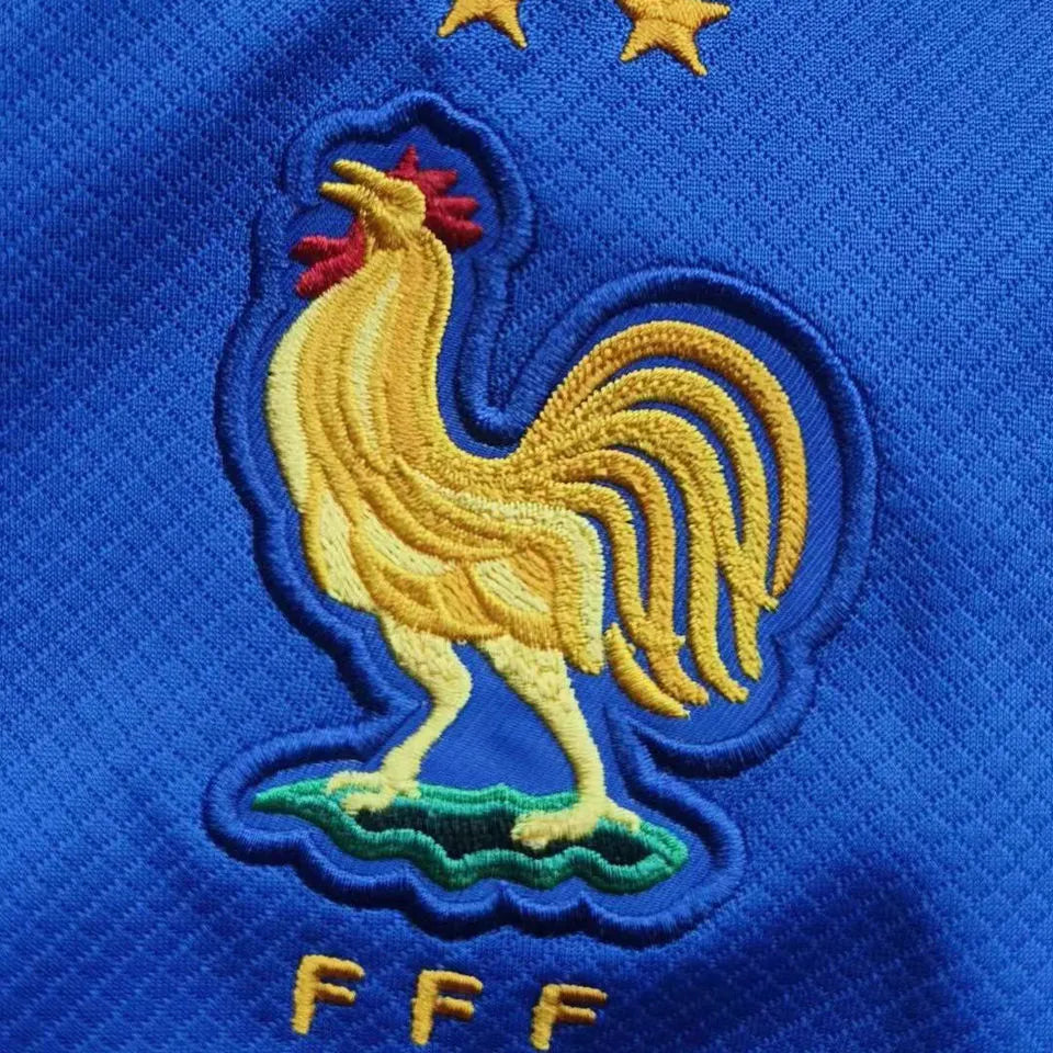 2024/25 France Home Blue Women Soccer Jersey Back