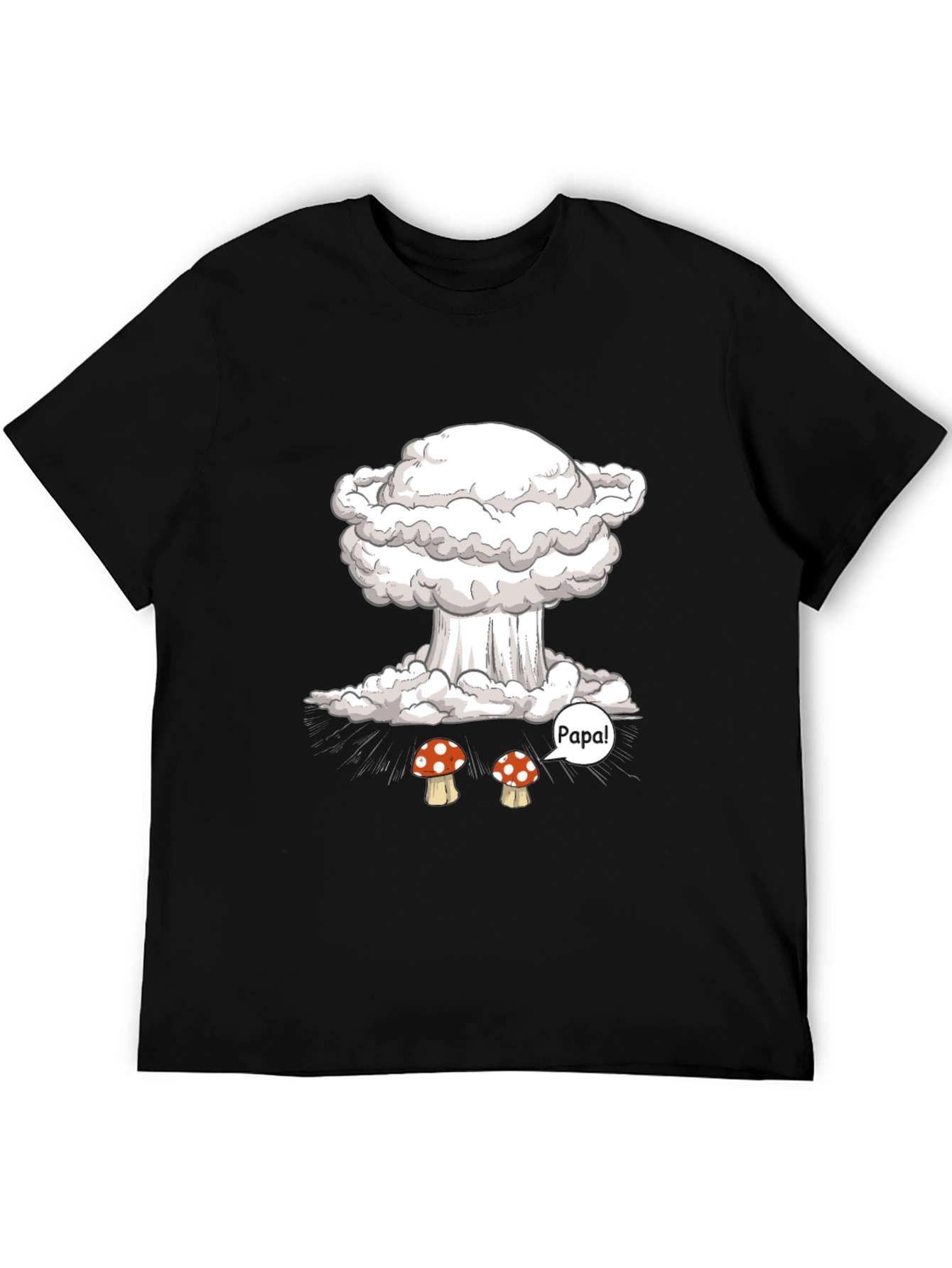 Nuclear Mushroom T-Shirt - Papa!