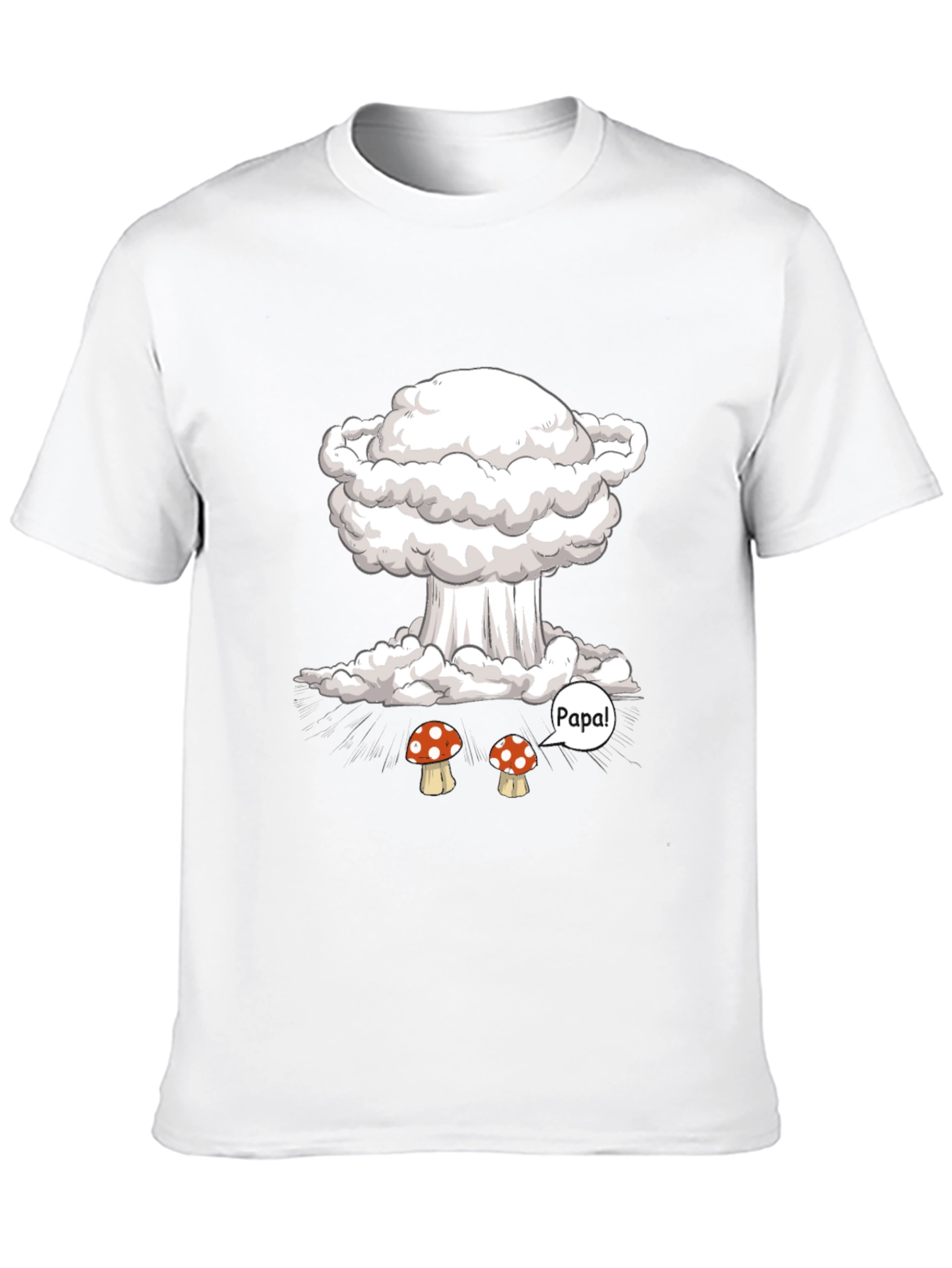 Nuclear Mushroom T-Shirt - Papa!