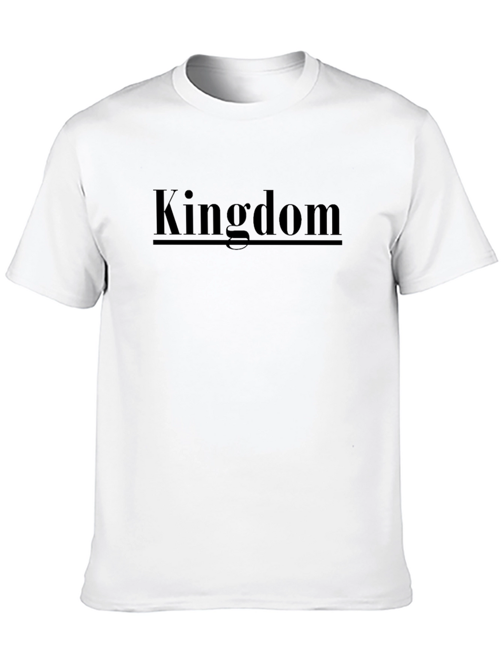 Kingdom Tee - Black Graphic T-Shirt