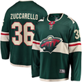 Men's Minnesota Wild Mats Zuccarello #36 Green Home Breakaway Player Jerseys