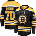 Men's Boston Bruins Jesper Boqvist #70 Black Replica Player Jerseys