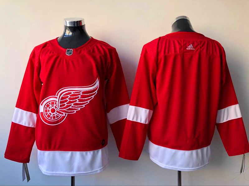 Men's Detroit Red Wings Red Breakaway Home Blank Jerseys