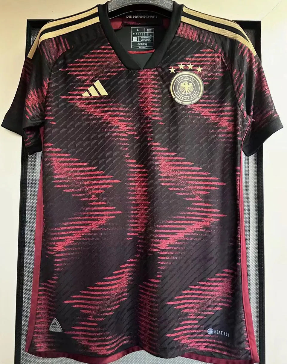 2022/23 Germany Away Player Version Soccer Jersey Detail 4