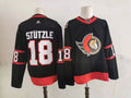 Men's Ottawa Senators Tim Stutzle #18 Black Player Jerseys