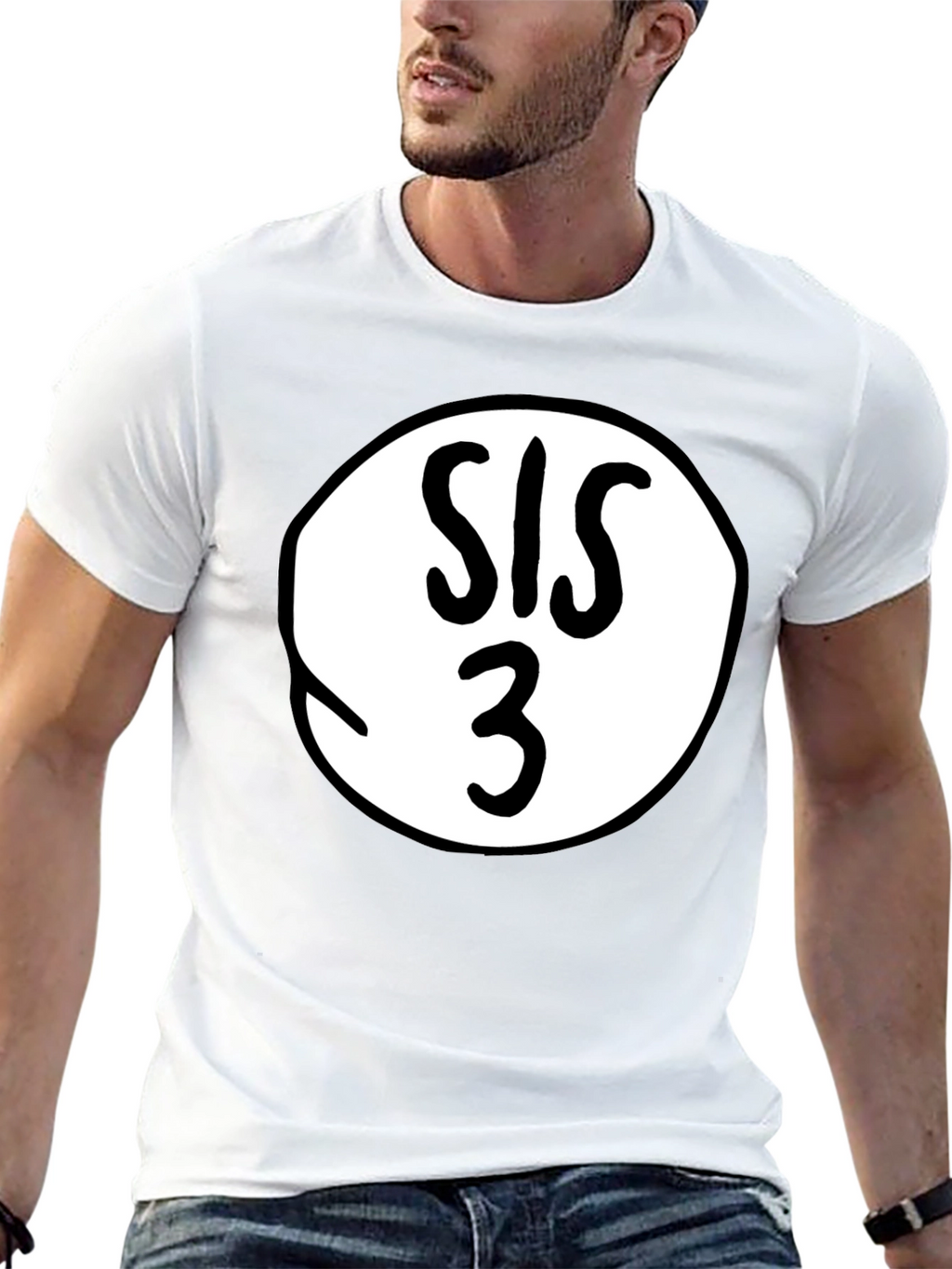 SIS 3 Crew Neck T-Shirt - Soft & Comfy