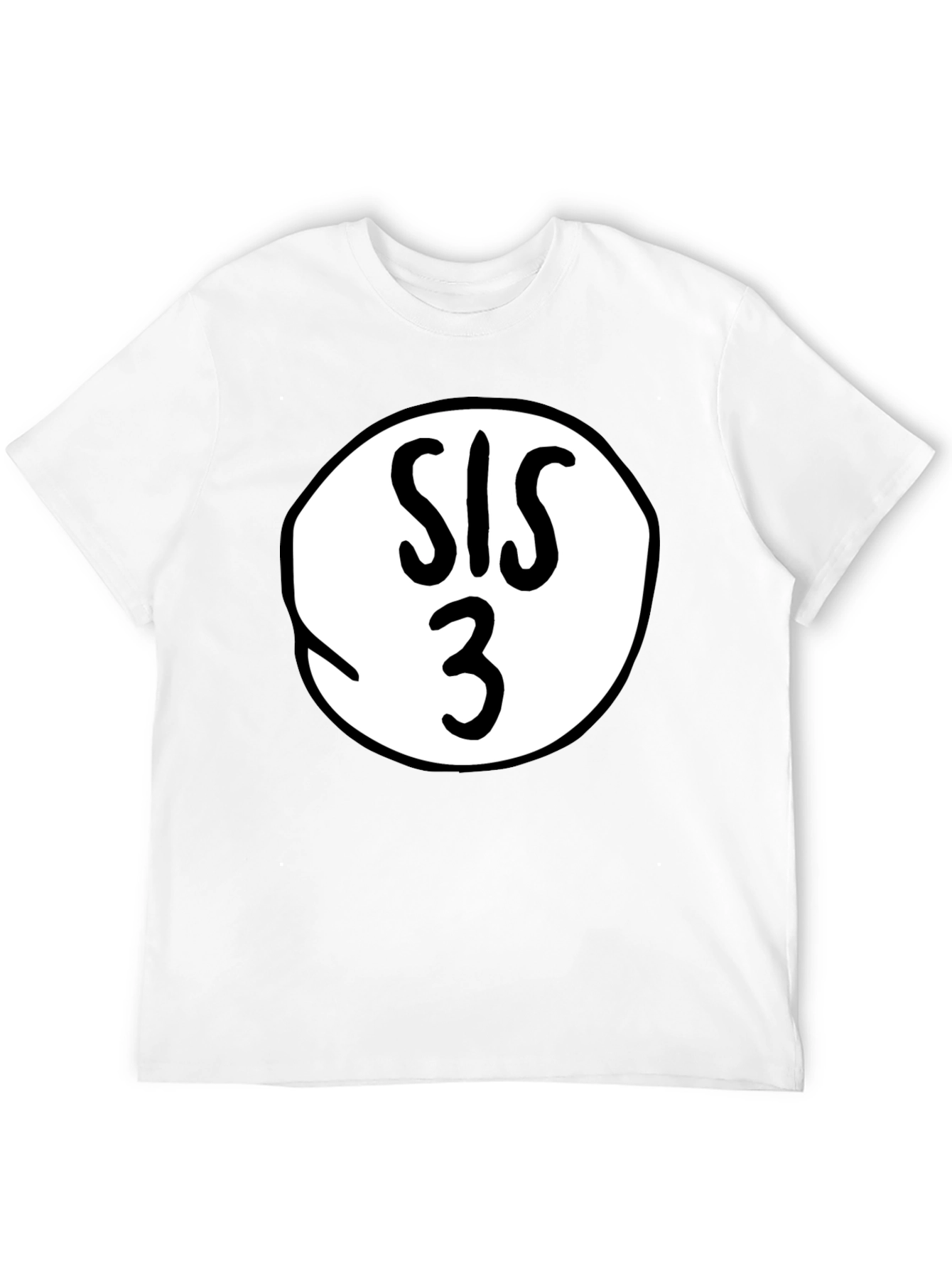 SIS 3 Crew Neck T-Shirt - Soft & Comfy