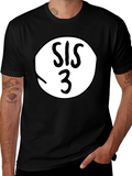 SIS 3 Crew Neck T-Shirt - Soft & Comfy