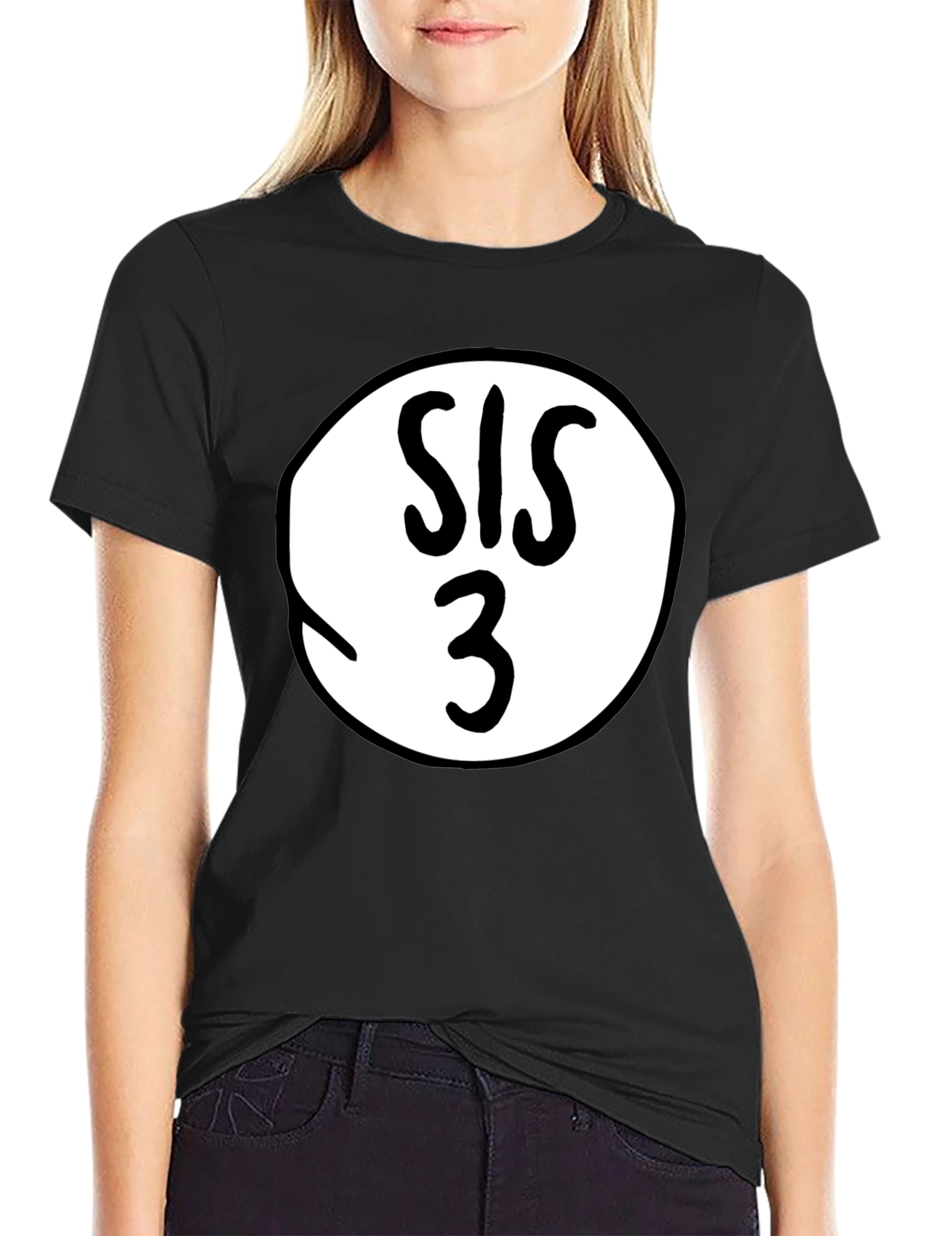 SIS 3 Crew Neck T-Shirt - Soft & Comfy