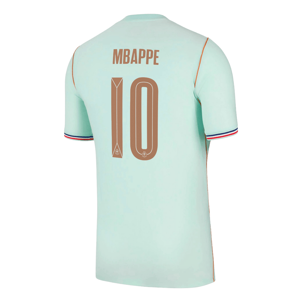 MBAPPE #10 France Away Soccer Jersey World Cup 2026 Blue Back