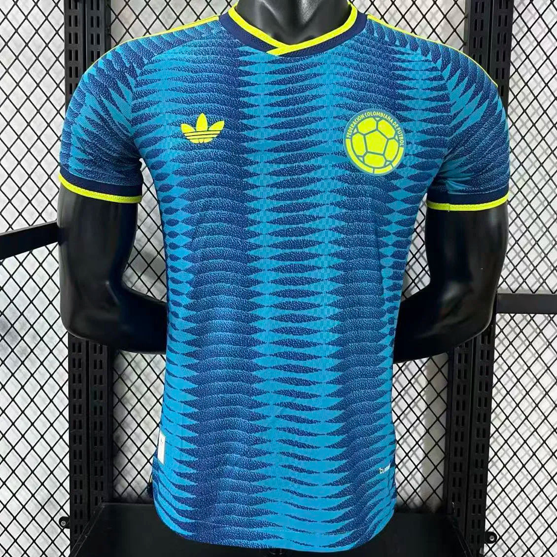 2026/27 Colombia Away Player Version Soccer Jersey Detail 1