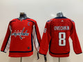 Men's Washington Capitals Alexander Ovechkin #8 Red Player Game Jerseys