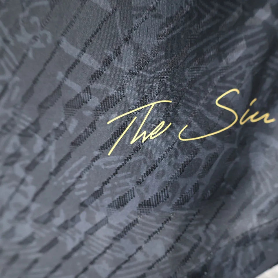 2023/24 Portugal Black Special Edition Player Version Jersey Detail 1