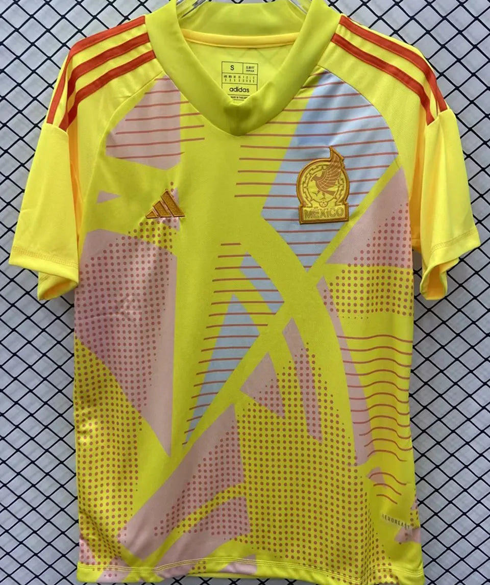 2024/25 Mexico Goalkeeper Fans Soccer Jersey Front