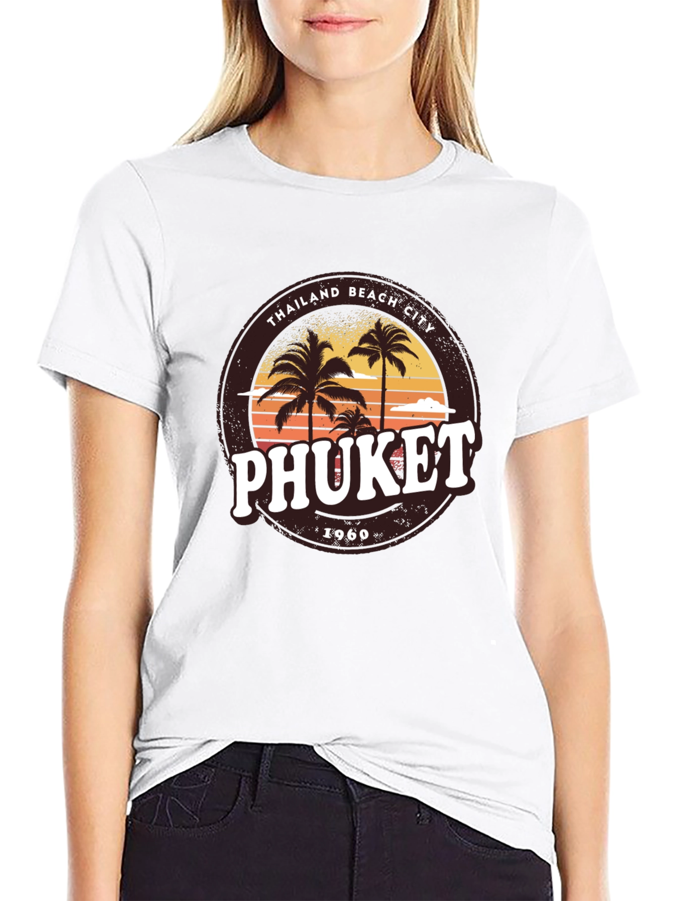 Phuket Thailand Beach City T-Shirt