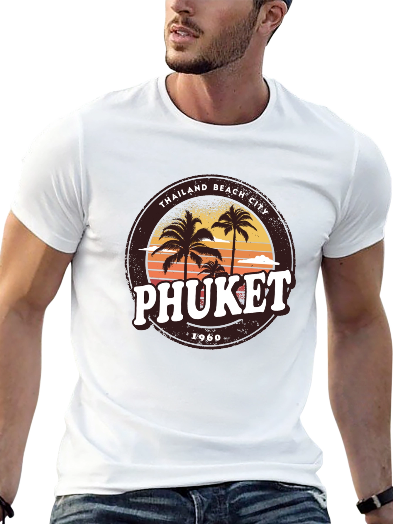 Phuket Thailand Beach City T-Shirt